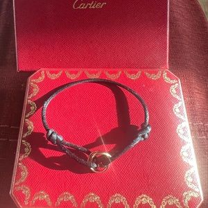 Cartier trinity cord bracelet